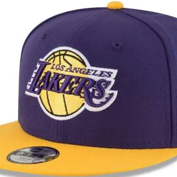 New Era Los Angeles Lakers 9FIFTY Snapback Hat - Picture 1 of 2